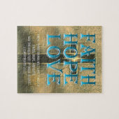 Faith, Hope, Love Legpuzzel (Horizontaal)