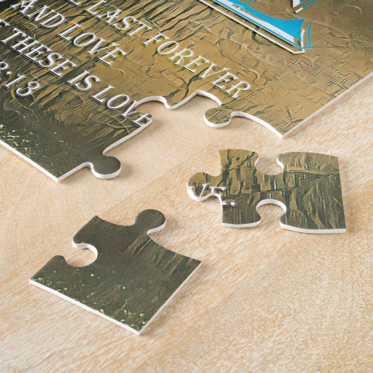Faith, Hope, Love Legpuzzel (Zijkant)