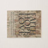 Faith, Hope, Love Legpuzzel (Horizontaal)