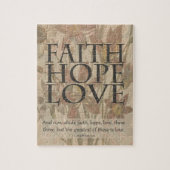 Faith, Hope, Love Legpuzzel (Verticaal)