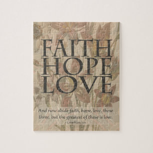 Faith, Hope, Love Legpuzzel