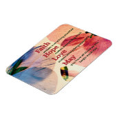 Faith Hope Love May Magneet (Linkerzijde)