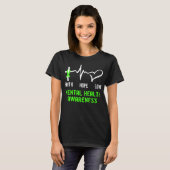 Faith Hope Love Mental Health Awareness T-shirt (Voorkant volledig)