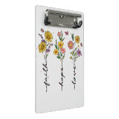 Faith-Hope-Love Mini Klembord (Schuin)