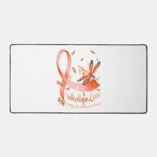 Faith Hope Love MS Awareness Dragonfly Bureaumat