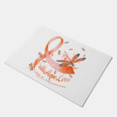 Faith Hope Love MS Awareness Dragonfly Deurmat (Schuin)