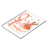 Faith Hope Love MS Awareness Dragonfly Notitieboek (Linkerzijde)