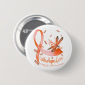 Faith Hope Love MS Awareness Dragonfly Ronde Button 5,7 Cm (Voorkant /achterkant)