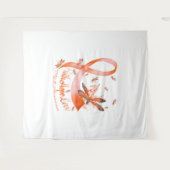 Faith Hope Love MS Awareness Dragonfly Wandkleed (Voorkant (horizontaal))