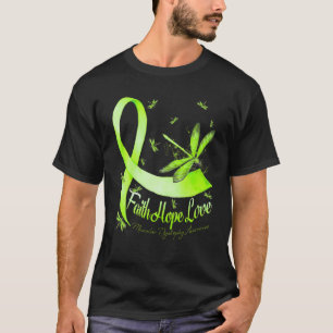 Faith Hope Love Muscular Dystrophy Awareness Drago T-shirt