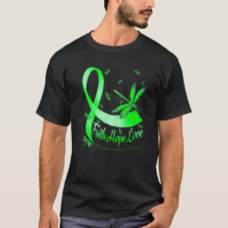Faith Hope Love Neurofibromatosis Awareness Dragon T-shirt