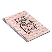 Faith Hope Love Notitieboek (Rechterzijde)