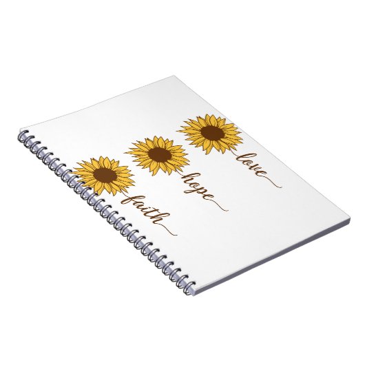 Faith Hope Love Notitieboek (Rechterzijde)