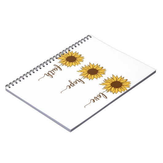 Faith Hope Love Notitieboek (Linkerzijde)