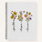 Faith-Hope-Love Notitieboek (Voorkant)
