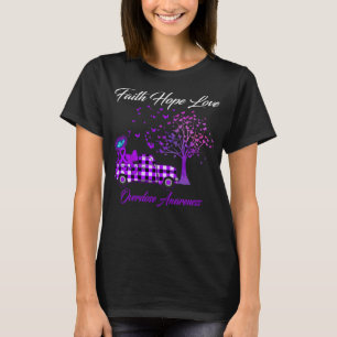 Faith Hope Love Overdosis Awareness T-shirt