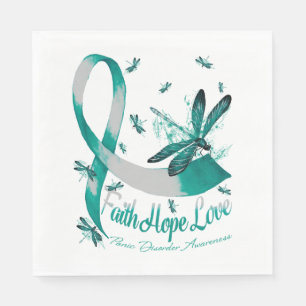Faith Hope Love Panic Disorder Awareness Dragonfly Servet