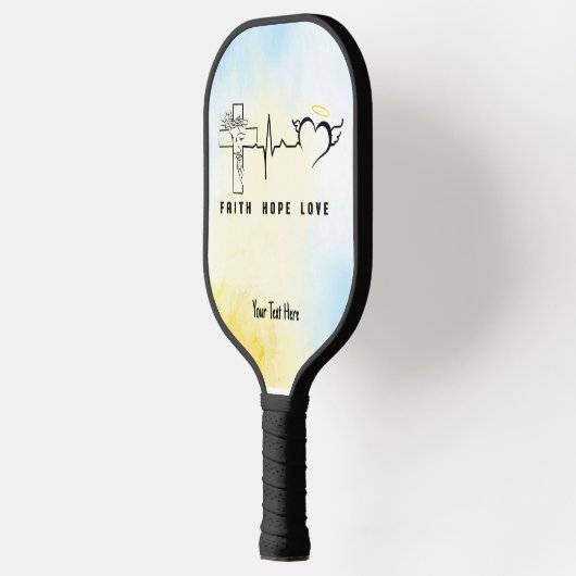 Faith Hope Love Pickleball Paddle (Links)