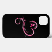 Faith Hope Love Pink Ribbon Breast Cancer Awarenes Case-Mate iPhone Case (Achterkant (horizontaal))