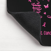 Faith Hope Love Pink Ribbon Breast Cancer Awarenes Muismat (Hoek)