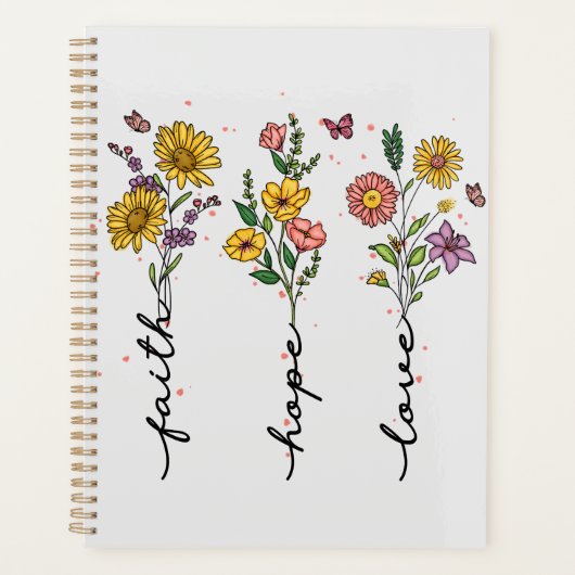 Faith-Hope-Love Planner (Voorkant)