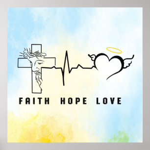 Faith Hope Love Poster