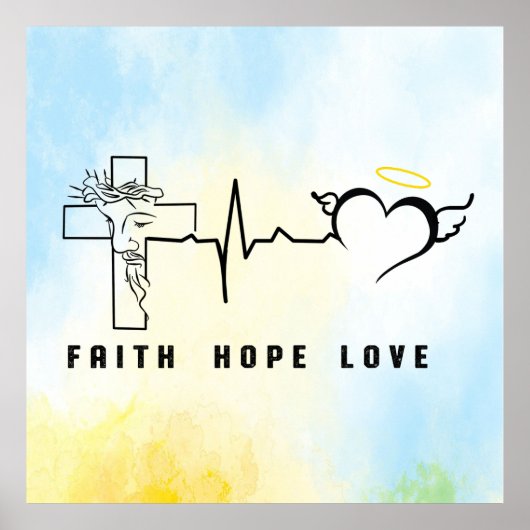 Faith Hope Love Poster (Voorkant)