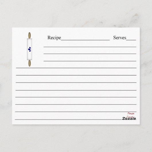 Faith Hope Love Recipe Cards Briefkaart (Achterkant)