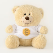 Faith Hope Love Sherman Teddy Bear