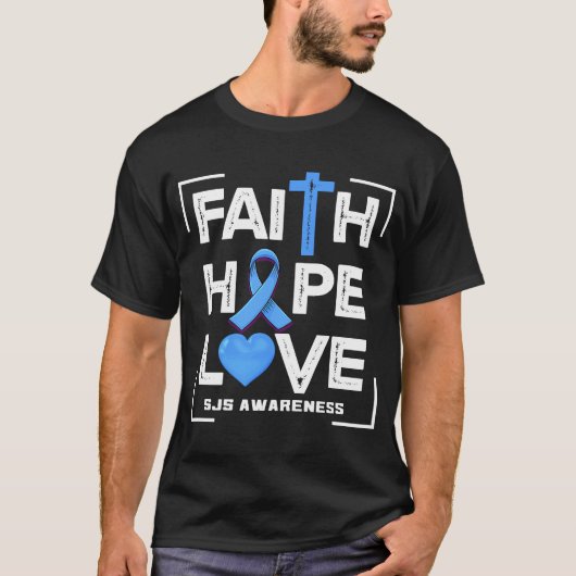 Faith Hope Love SJS Awareness T-shirt (Voorkant)