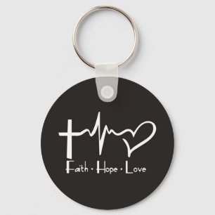 Faith Hope Love Sleutelhanger