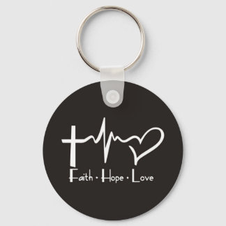 Faith Hope Love Sleutelhanger