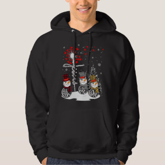 Faith Hope Love Snowman Jesus Dandelion Christelij Hoodie