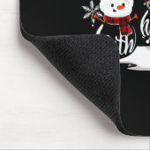 Faith Hope Love Snowman Kerstmis Pajama Cute Wint Muismat (Hoek)