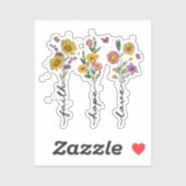 Faith-Hope-Love Sticker (Vel)