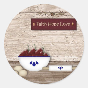 Faith Hope Love Sticker