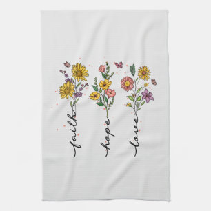 Faith-Hope-Love Theedoek