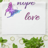 Faith Hope Love Theedoek (Gevouwen)