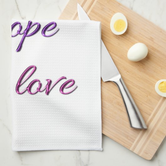 Faith Hope Love Theedoek (Quarter Fold)