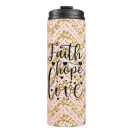Faith Hope Love Thermosbeker