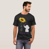 Faith Hope Love Thyroid Cancer Awareness T-shirt (Voorkant volledig)