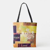 Faith Hope Love Tote Bag (Achterkant)