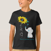 Faith Hope Love Tourette's Syndrome Awareness T-shirt (Voorkant)