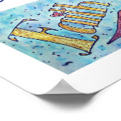 Faith Hope Love Word Collage Art Poster Print (Hoek)