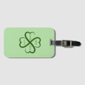 Faith, Hope, Luck, Love Bagagelabel (Voorkant (horizontaal))