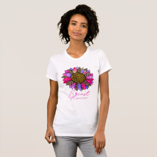 Faith Hope Overlevende borstkanker bewustzijn T-shirt