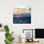 FAITH IN JEREMIAH 29:11 SUNRISE VERSE POSTER (Thuiskantoor)
