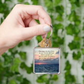 FAITH IN JEREMIAH 29:11 SUNRISE VERSE SLEUTELHANGER (Hand)