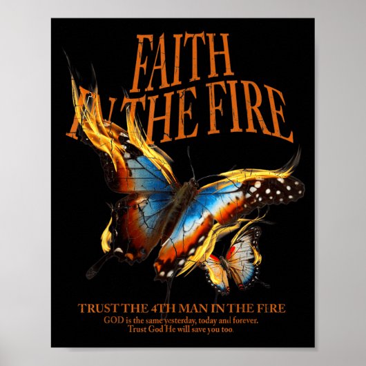 Faith In The Fire  Poster (Voorkant)