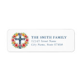 Faith & Inspirational Return Address Labels (Voorkant)